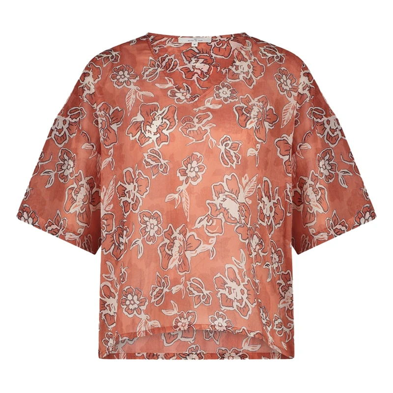 Dames Blouse PARKER TOP Circle of Trust ORANJE
