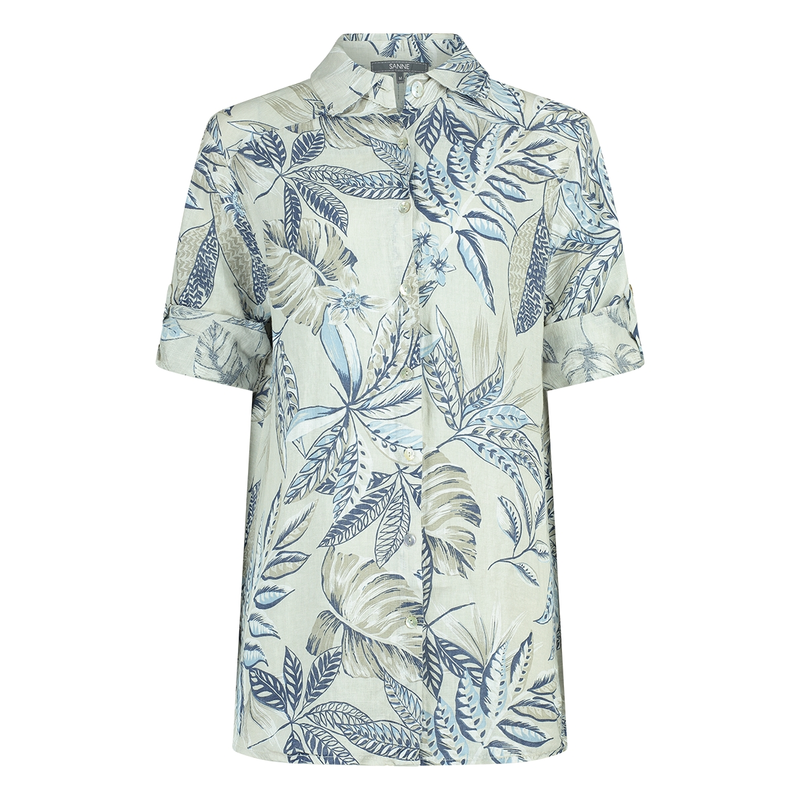 Dames Blouse SAL-S16Blouseoprolmj Sanne ZAND