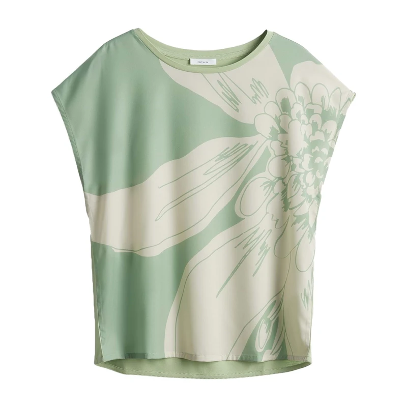 Dames Blouse Samelie print Opus LINDE