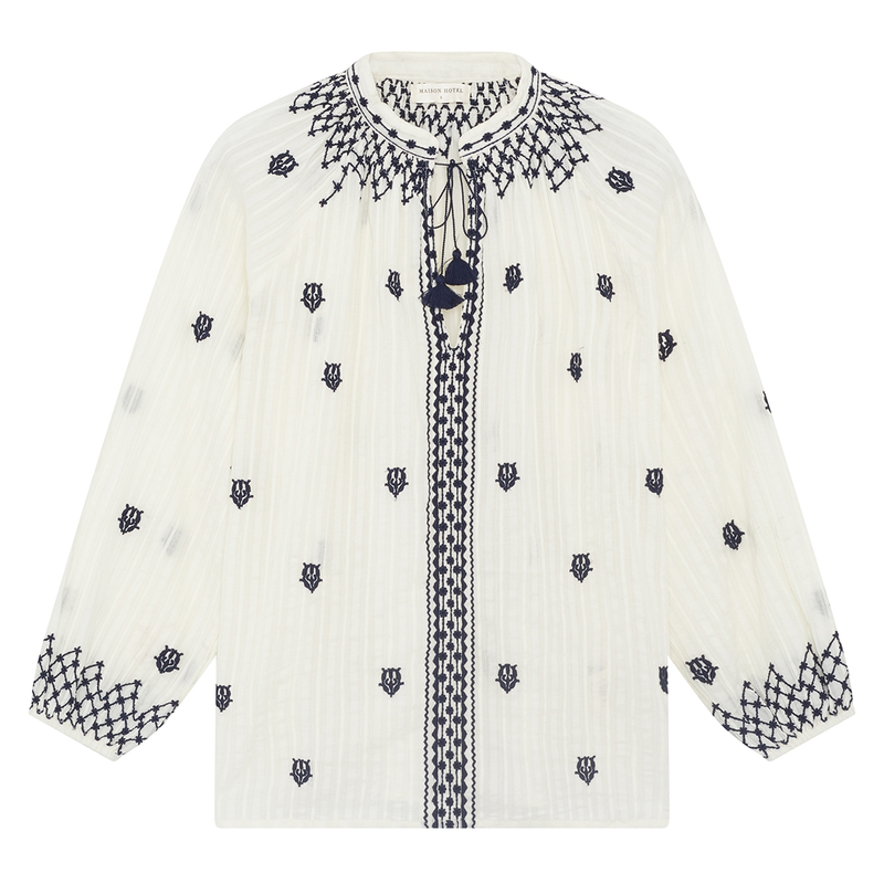 Dames Blouse SYBILLE Maison Hotel OFF-WHITE