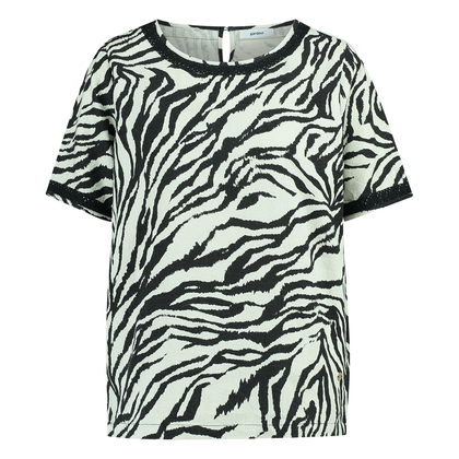 Dames blouse Teddy zebra dessin