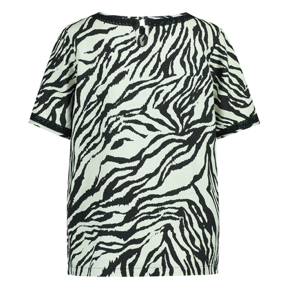 Dames blouse Teddy zebra dessin