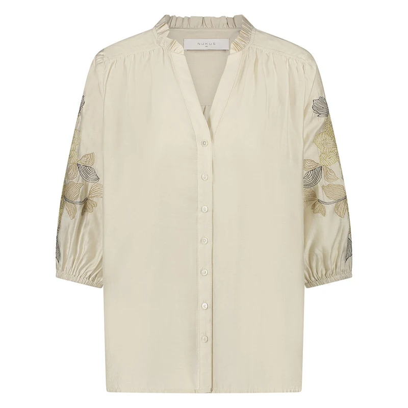 Dames Blouse TINA Nukus OFF-WHITE