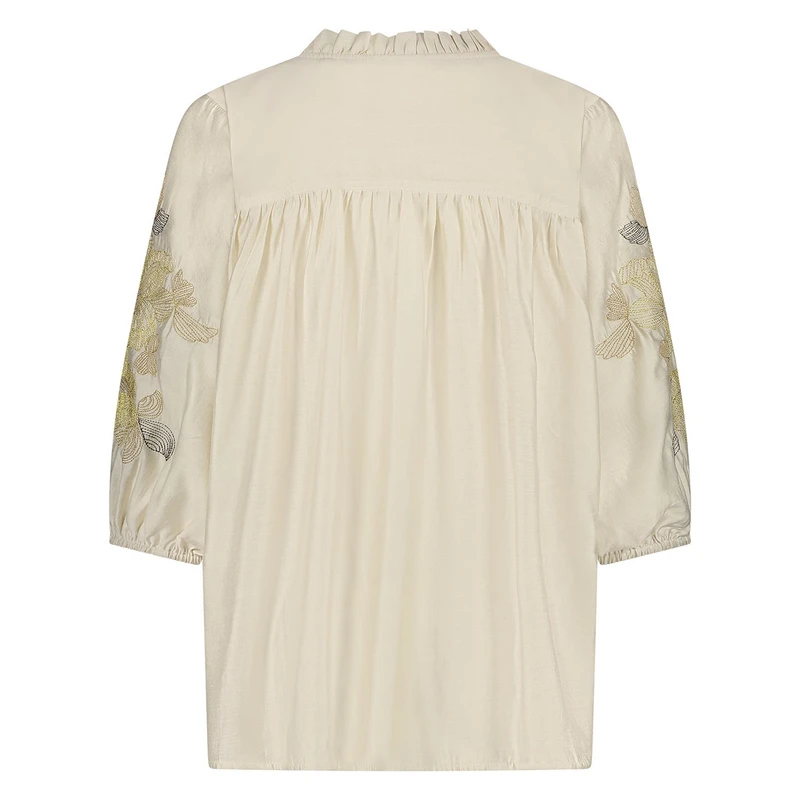 Dames Blouse TINA Nukus OFF-WHITE