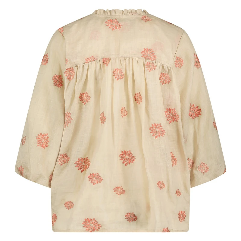 Dames Blouse Tina Nukus ZAND