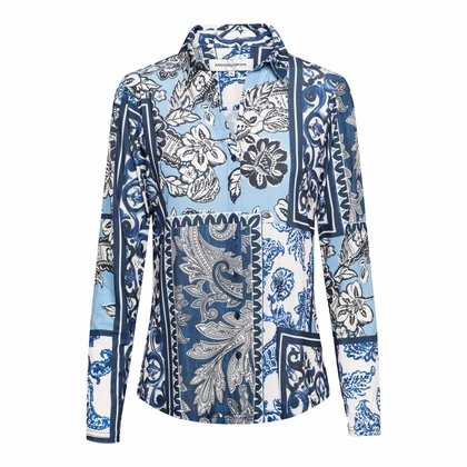 Dames Blouse VAYEN PAISLEY PATCHW