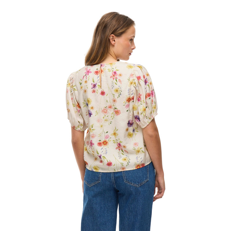Dames Blouse VIALINIA Vila Wit