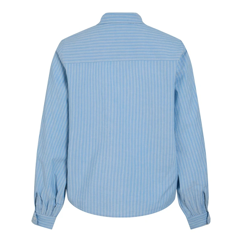 Dames Blouse VICASPIANA Vila BLAUW DESSIN