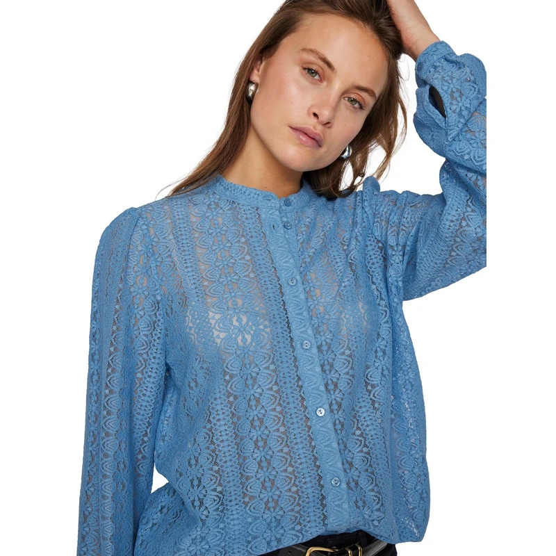 Dames Blouse VICHIKKA Vila INDIGO BLUE