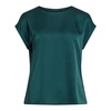 Dames Blouse VIELLETTE S/S SATIN TOP - NOOS