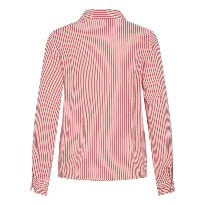 Dames Blouse VIROSA Vila BLAUW DESSIN