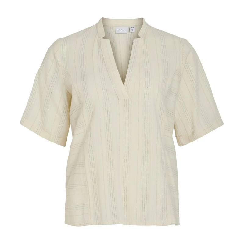 Dames Blouse VISUSANNA Vila OFF-WHITE
