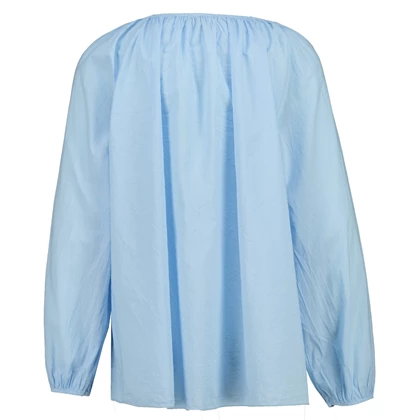 Dames blouse washed cotton