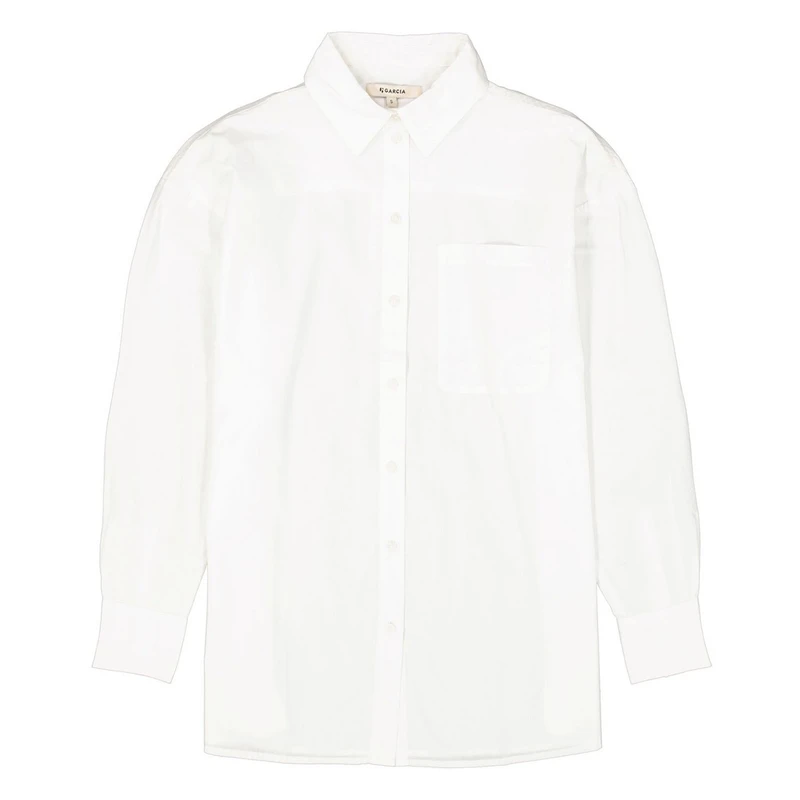 Dames Blouse Z0019 Garcia OFF-WHITE