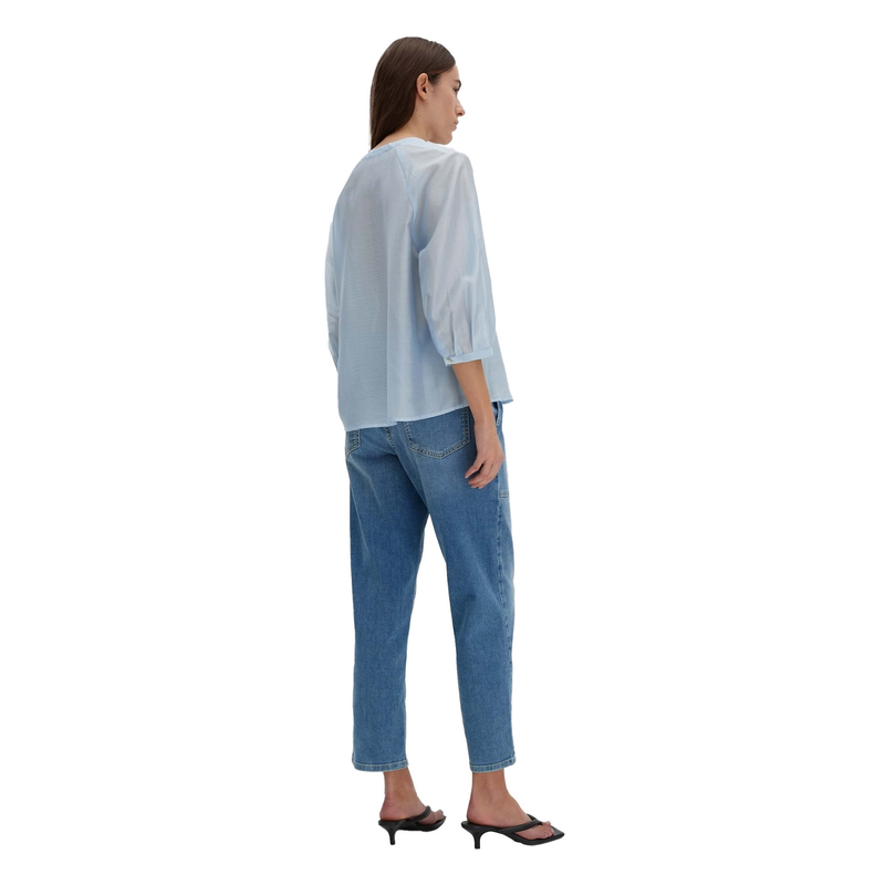 Dames Blouse Zamudra Someday BLEU
