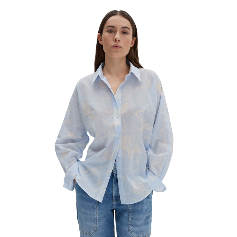 Dames Blouse Zarine nature Someday BLEU