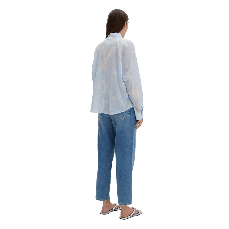 Dames Blouse Zarine nature Someday BLEU
