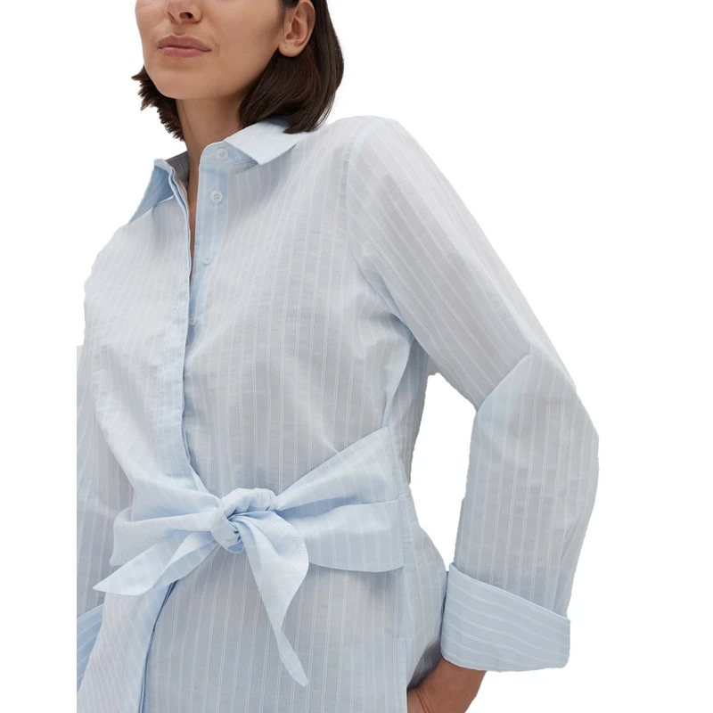 Dames Blouse Zellissima stripe Someday BLEU