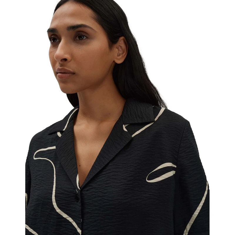 Dames Blouse Zesora Someday ZWART