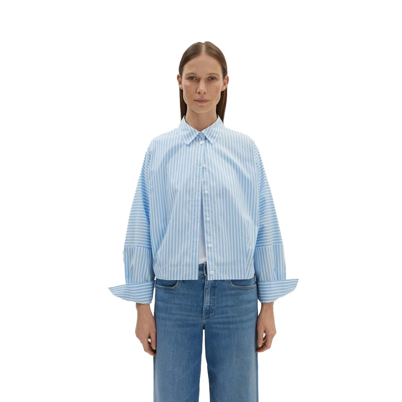 Dames Blouse Zesto detail Someday AQUA