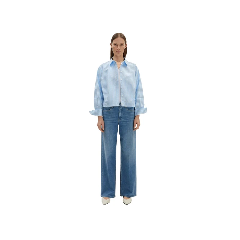 Dames Blouse Zesto detail Someday AQUA