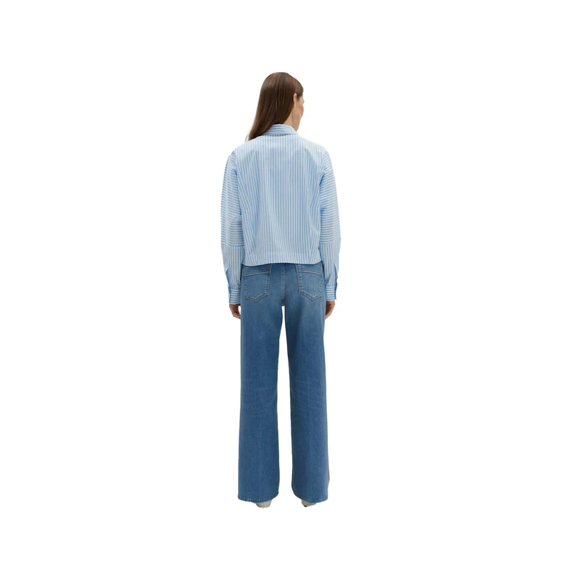 Dames Blouse Zesto detail Someday AQUA