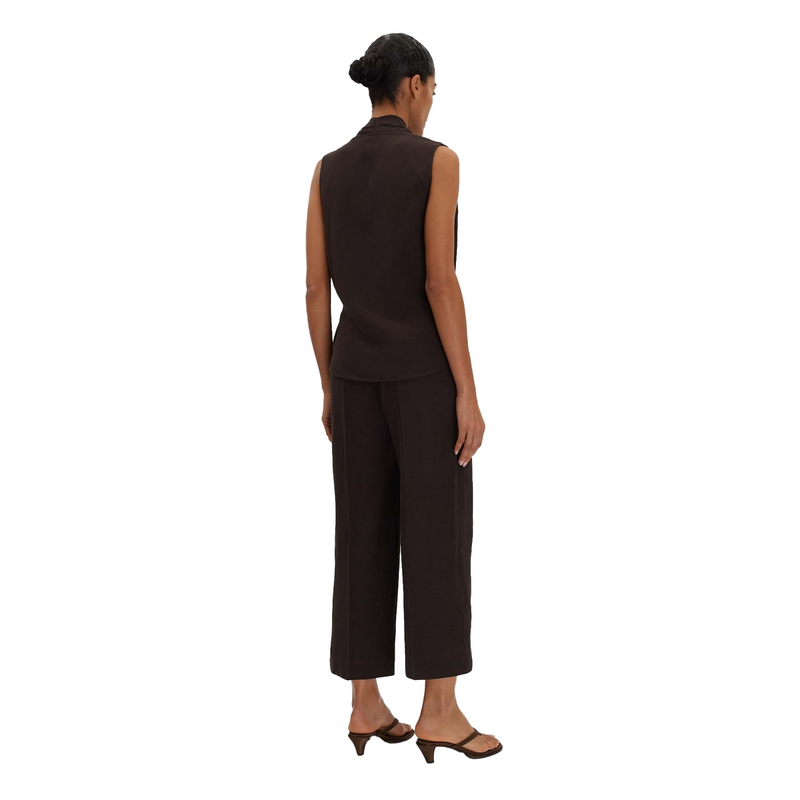 Dames Blouse Ziang Someday DONKER BRUIN