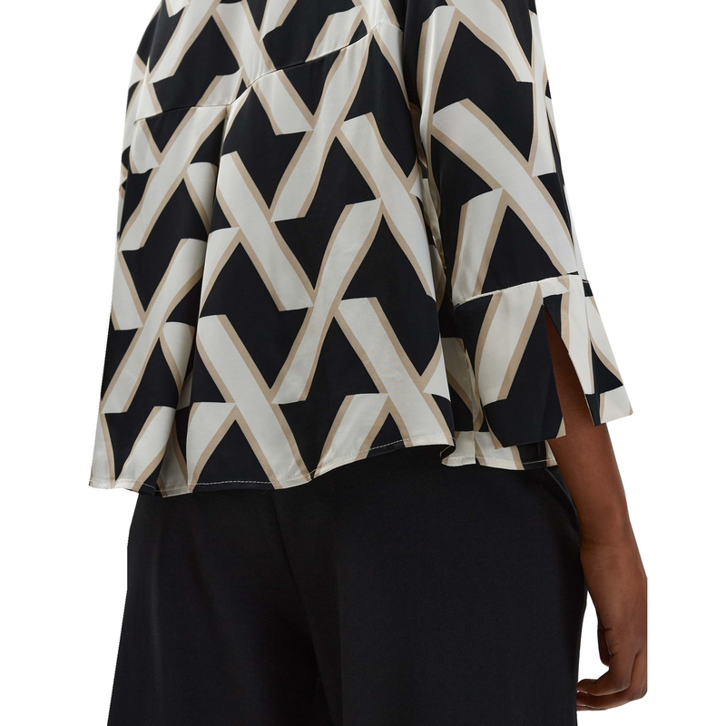 Dames Blouse Zitano Someday ZWART