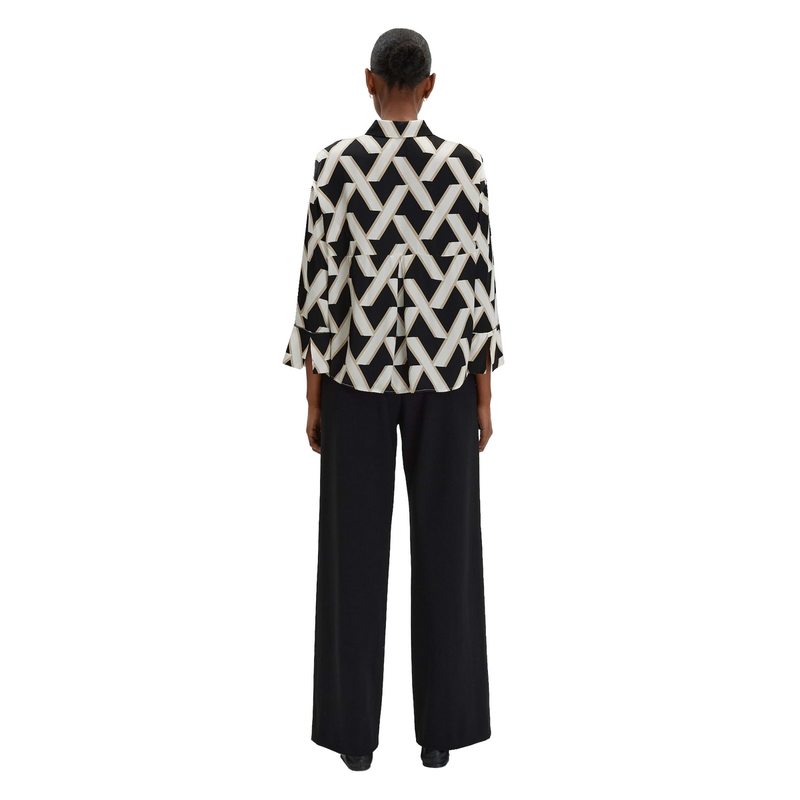 Dames Blouse Zitano Someday ZWART