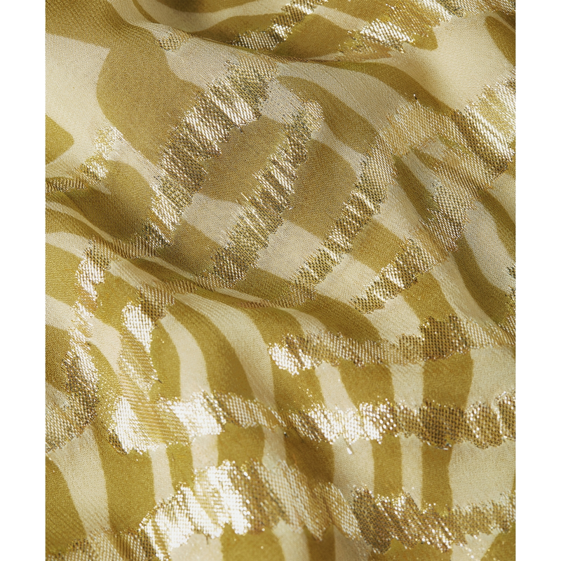 Dames Blouse ZIYA JOSH V GROEN DESSIN