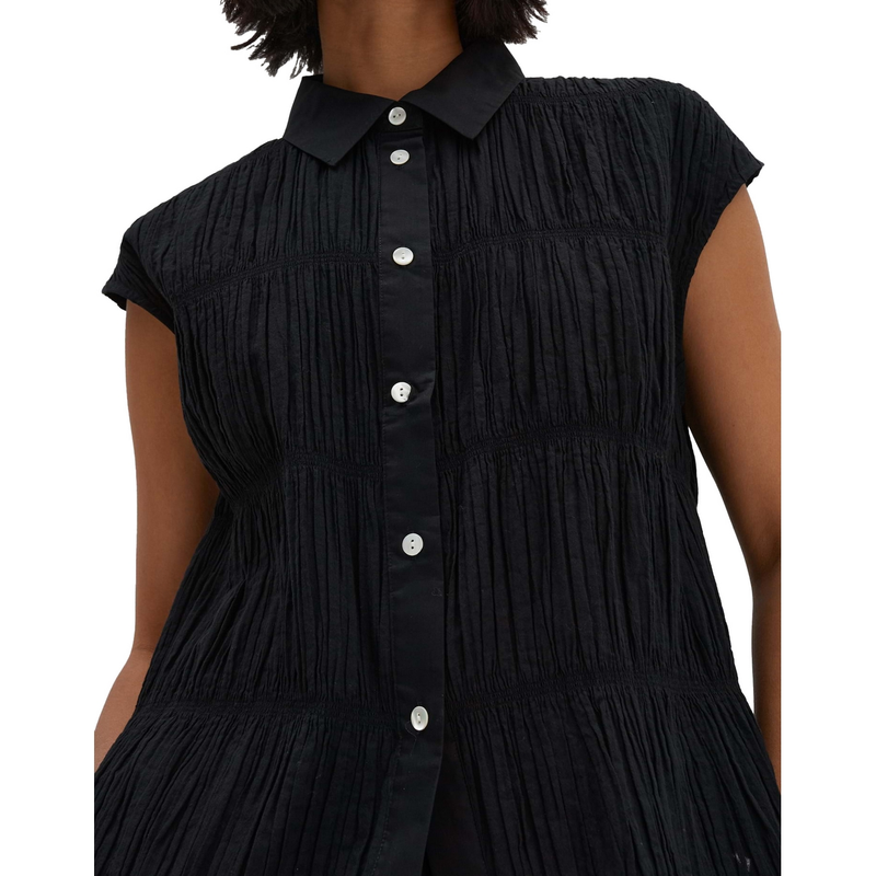 Dames Blouse Zkulpture Someday ZWART