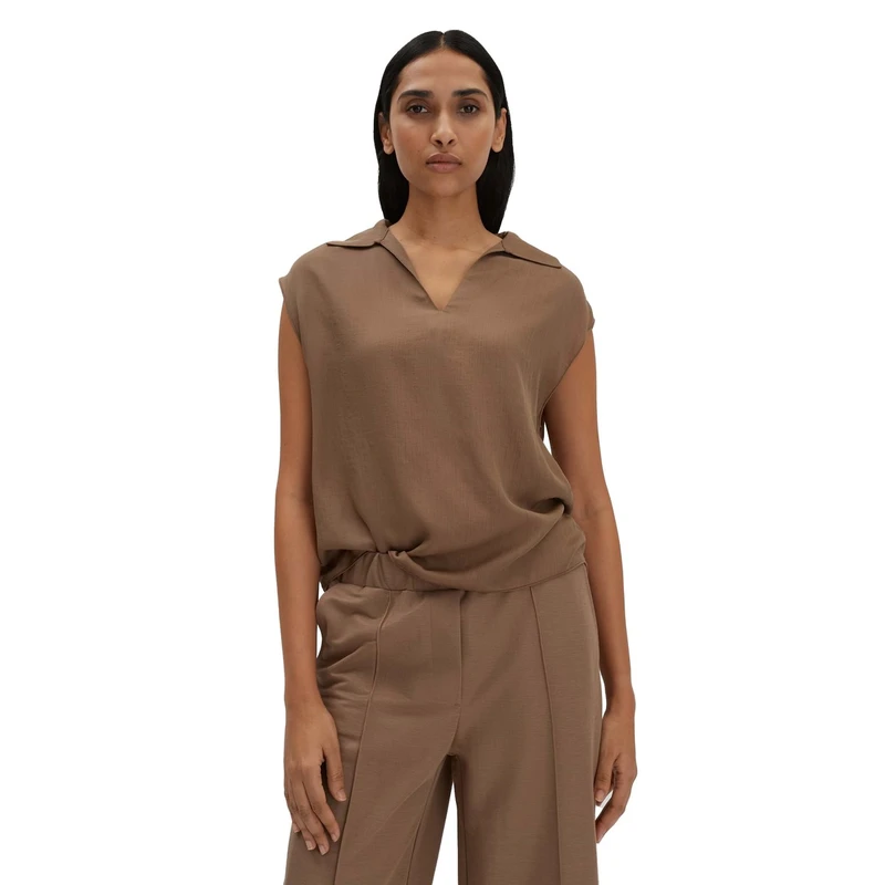 Dames Blouse Zlaya Someday MIDDEN BRUIN