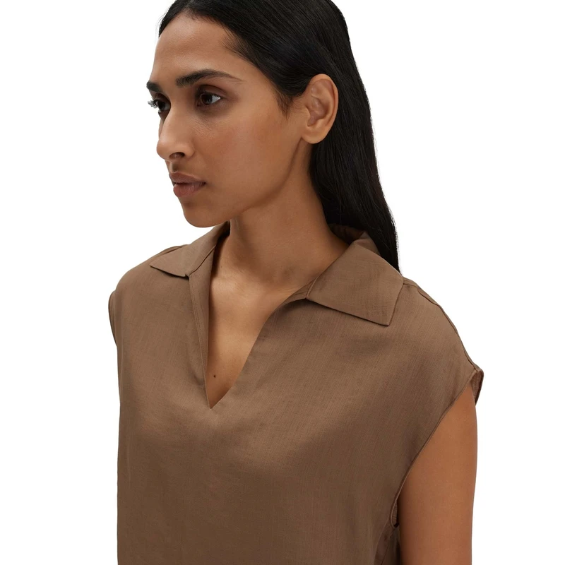 Dames Blouse Zlaya Someday MIDDEN BRUIN