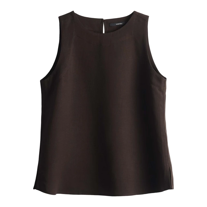 Dames Blouse Zolini Someday DONKER BRUIN
