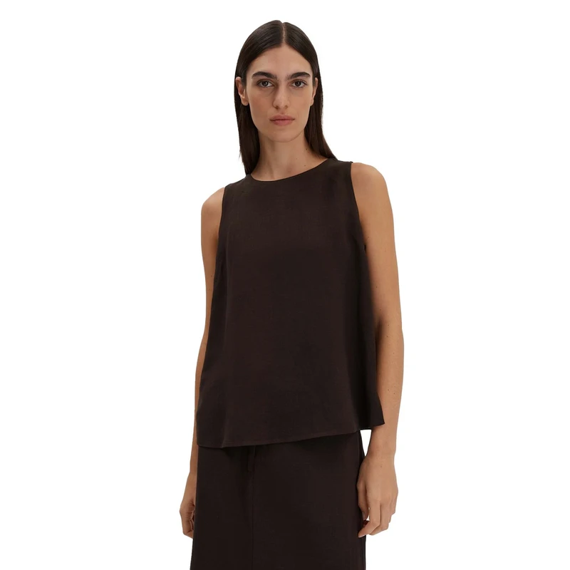 Dames Blouse Zolini Someday DONKER BRUIN
