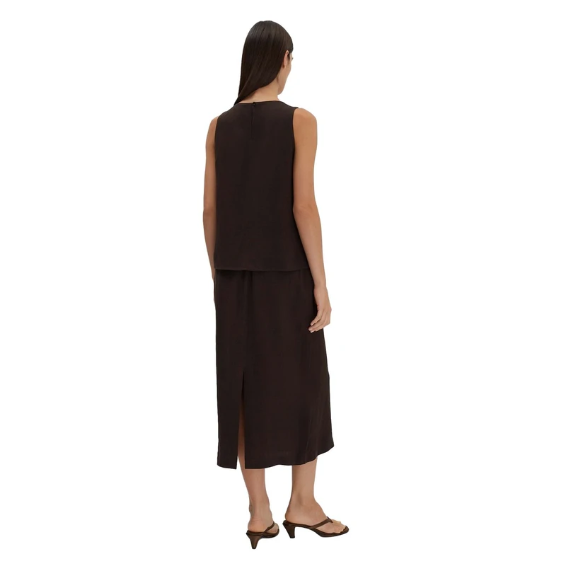 Dames Blouse Zolini Someday DONKER BRUIN