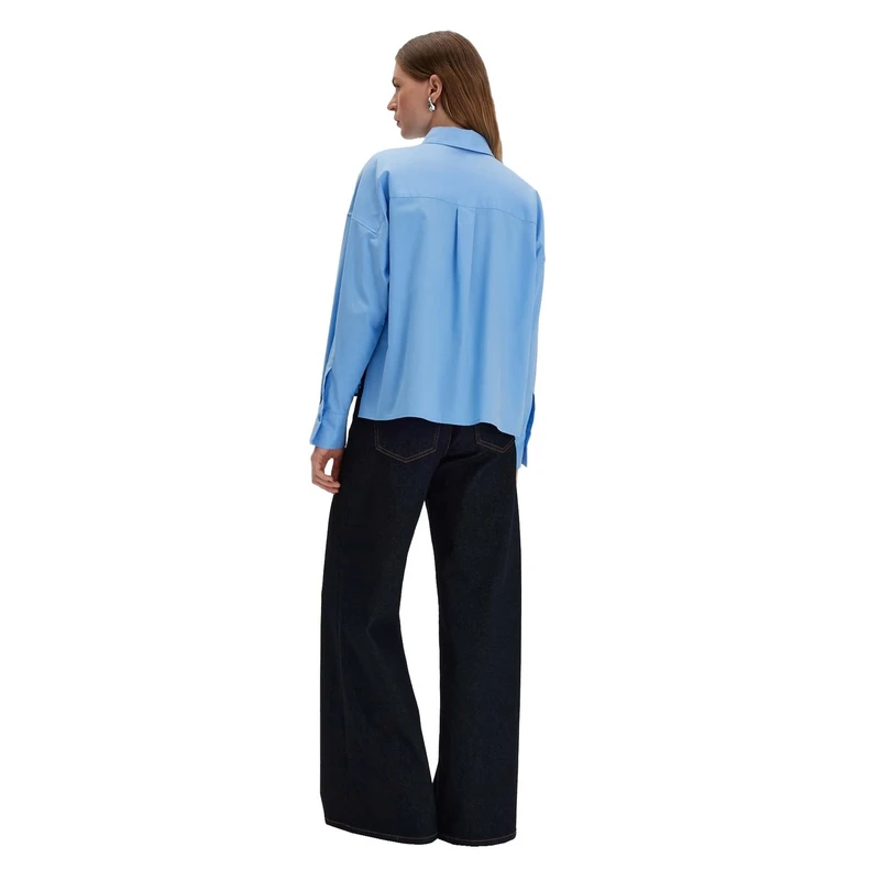 Dames Blouse Zoppa detail Someday AQUA