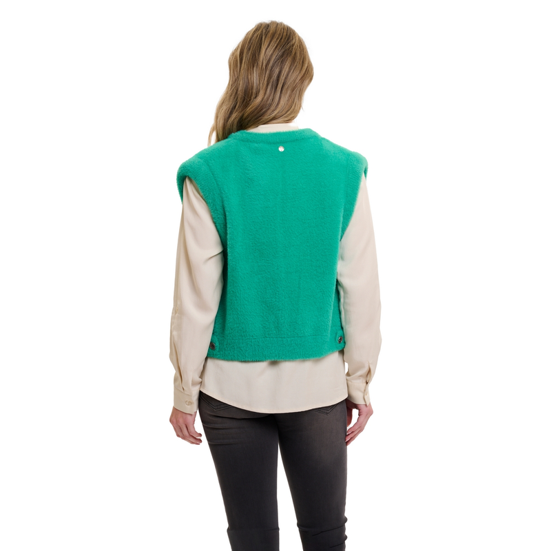 Dames Bodywarmer Elona.5002521 Rino & Pelle GROEN
