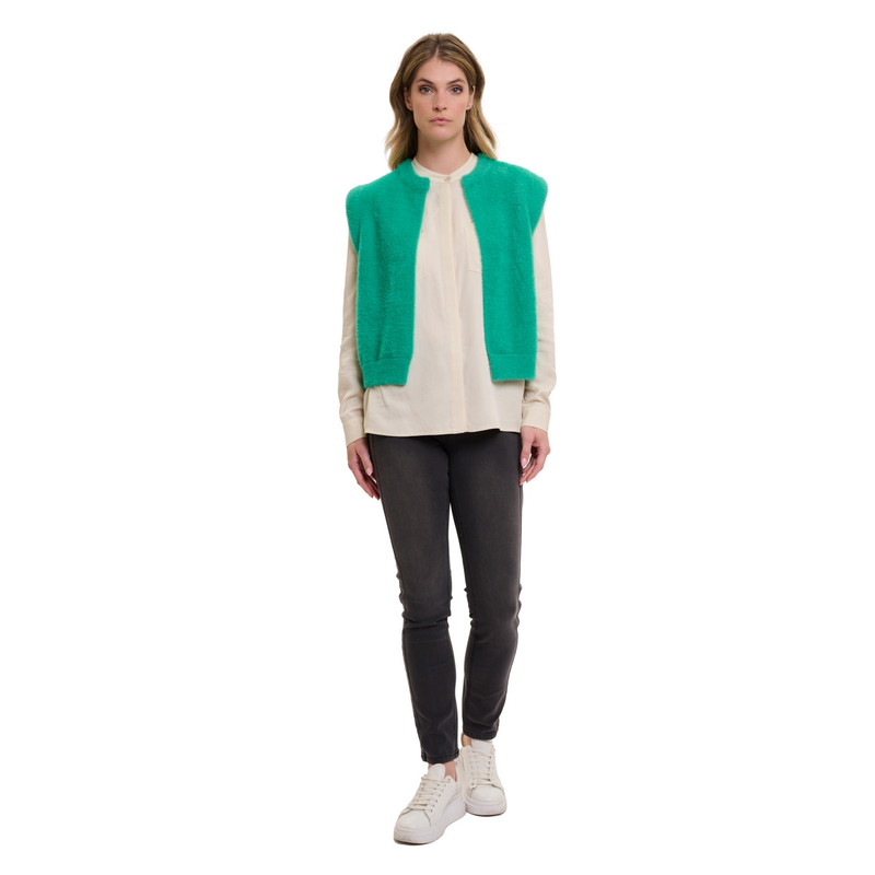 Dames Bodywarmer Elona.5002521 Rino & Pelle GROEN