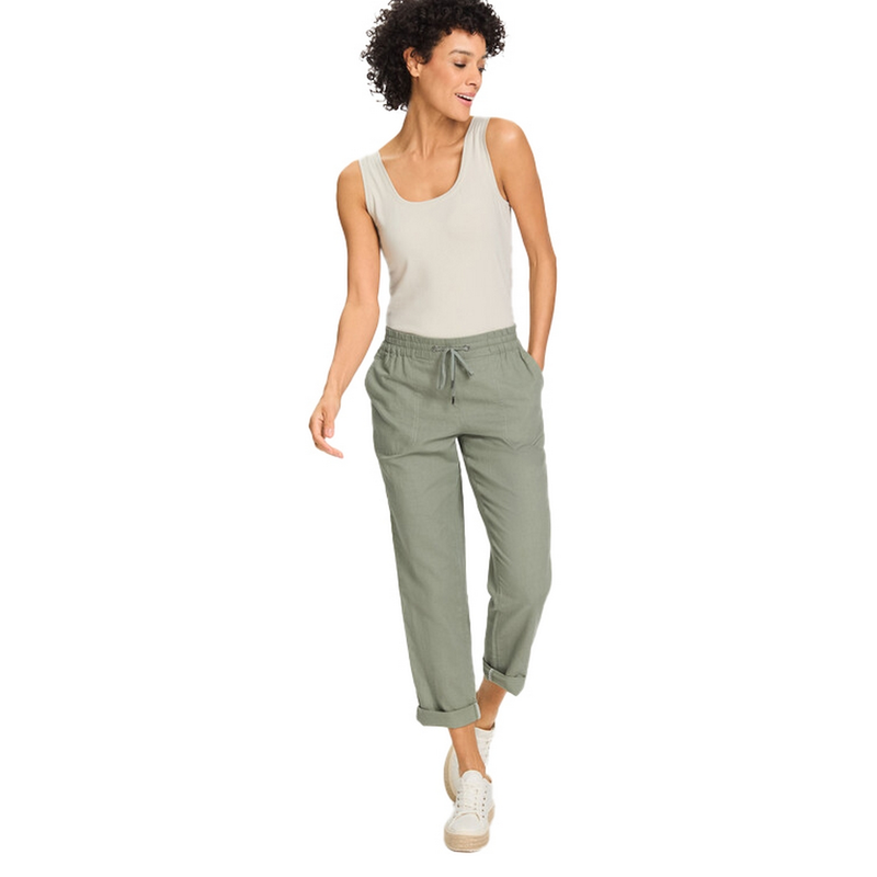 Dames Broek 14002404 Olsen KHAKIGROEN