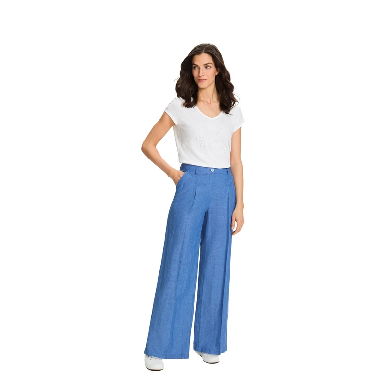 Dames Broek 14002406 Olsen MIDDEN BLAUW