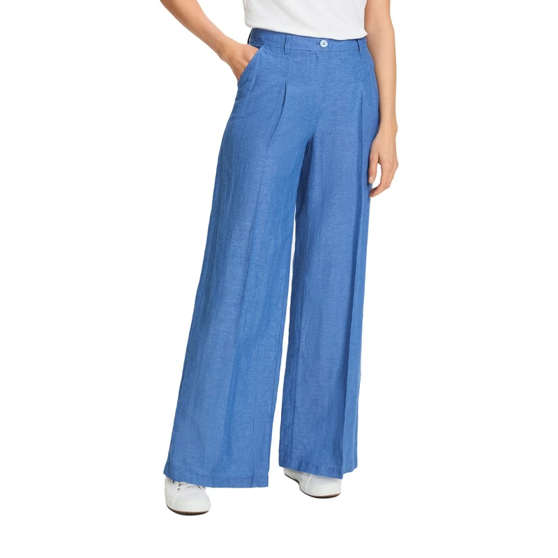 Dames Broek 14002406 Olsen MIDDEN BLAUW