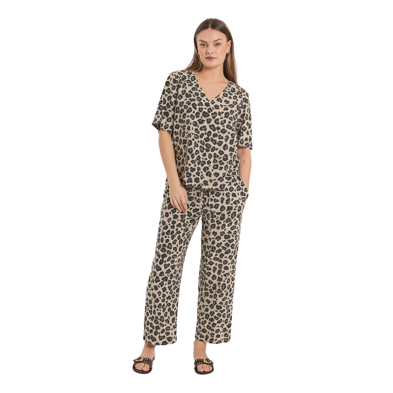 Dames Broek 206290 Freequent ZAND