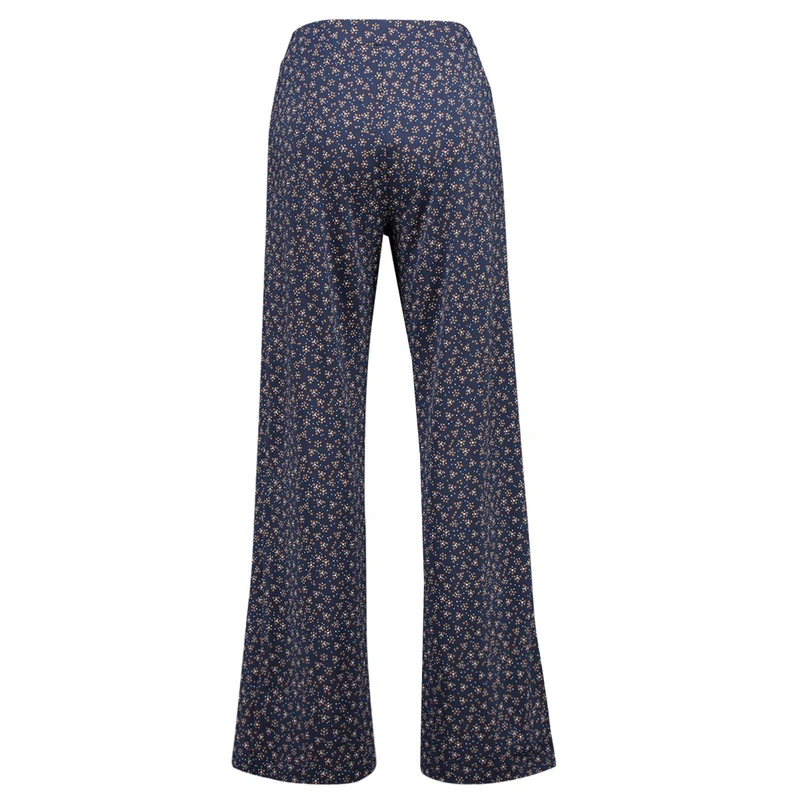 Dames Broek 23ER032 Ivy & You BLAUW DESSIN