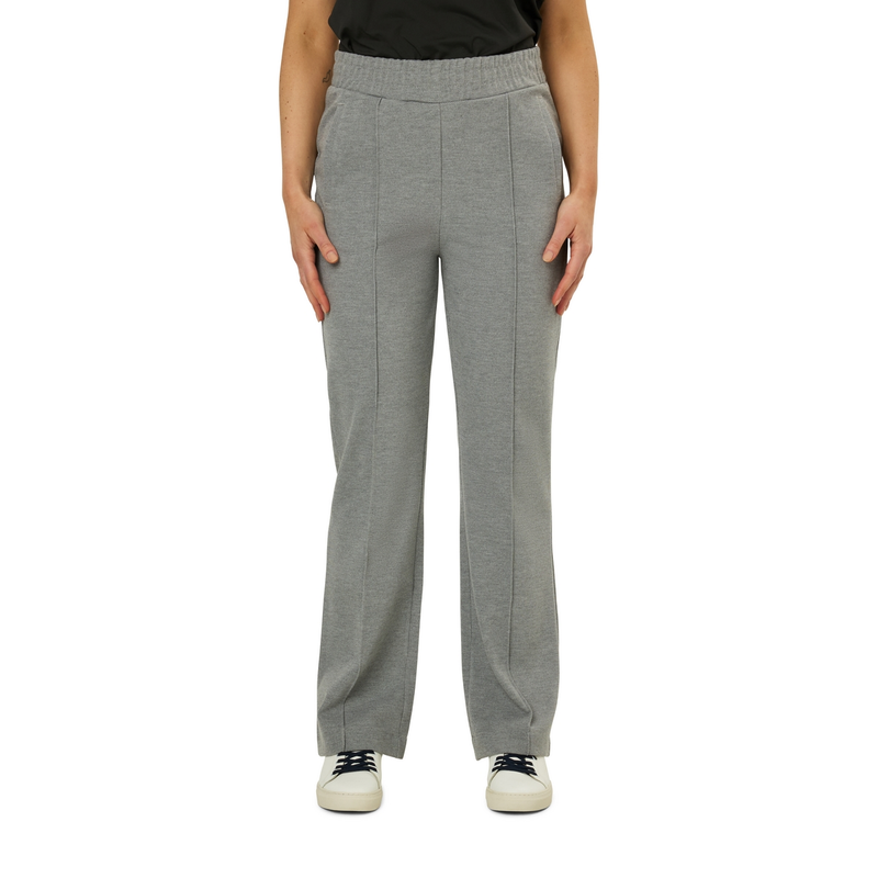 Dames Broek 24181 pantalon structure Ivy & You GRIJS MELEE