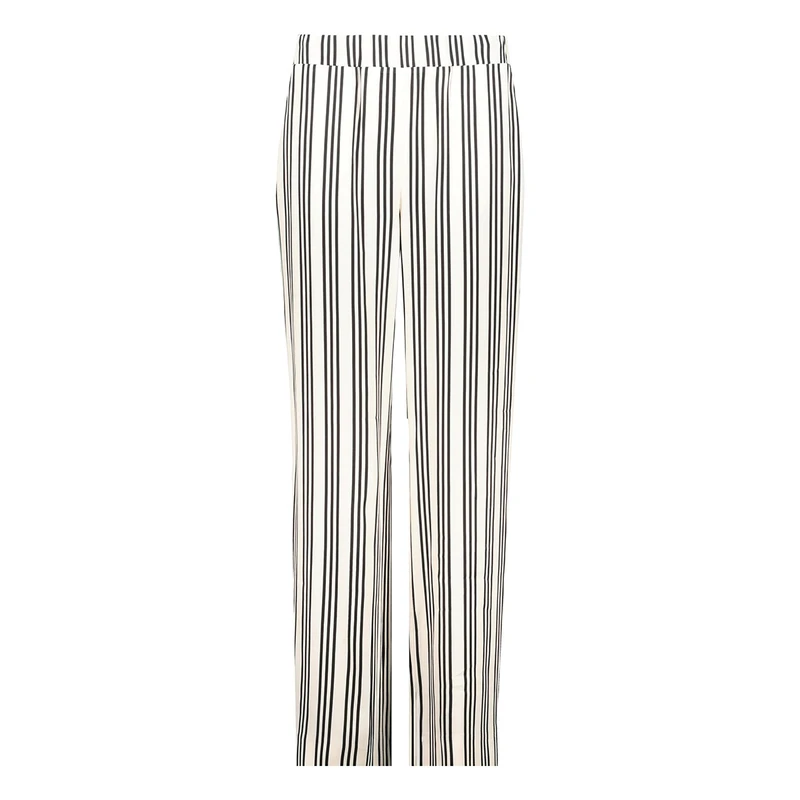 Dames Broek 410042 Monari ZWART DESSIN