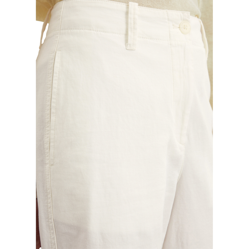 Dames Broek 503134010063 Marc O'Polo Wit