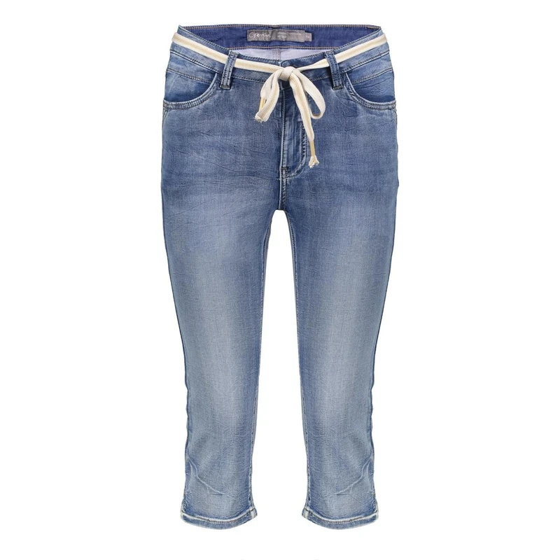Dames Broek 51005-10 Geisha MID BLUE DENIM