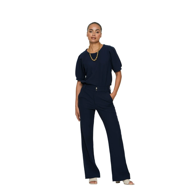 Dames Broek 51126-21 Geisha BLAUW DESSIN