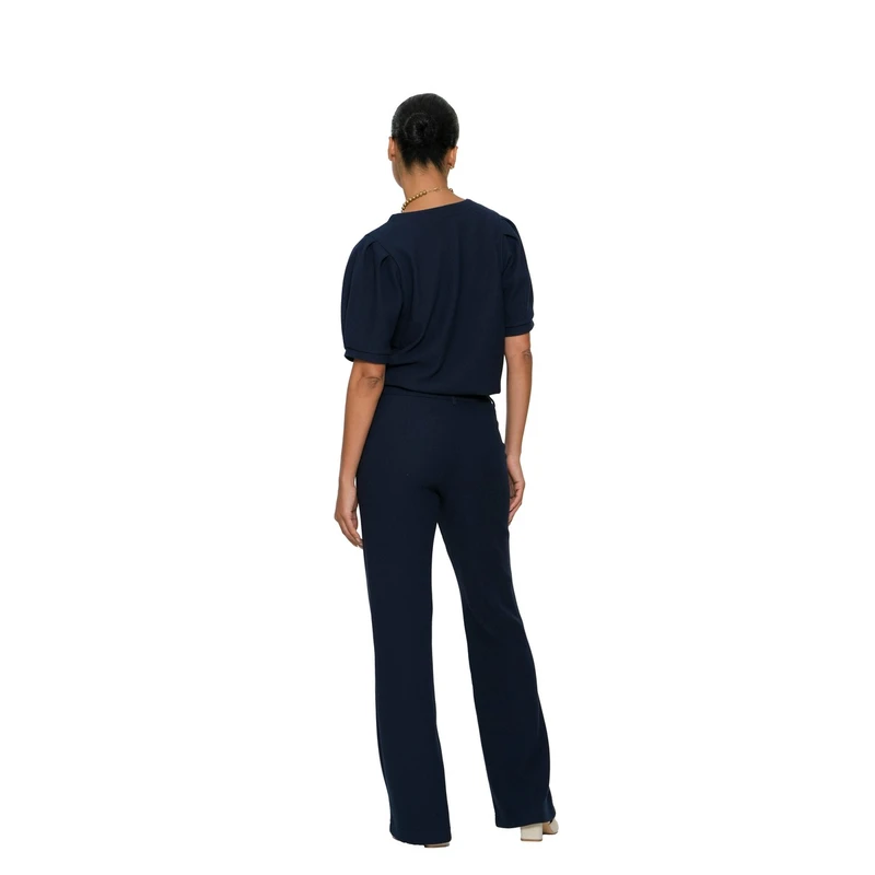 Dames Broek 51126-21 Geisha BLAUW DESSIN